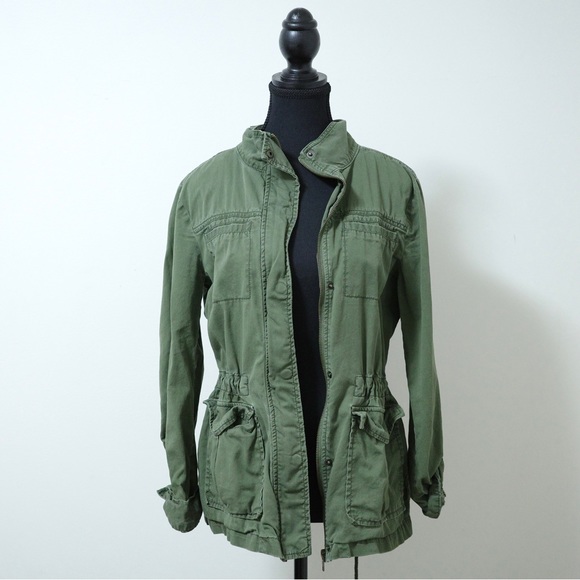 Reitmans Utility Jacket Green Size S - Picture 2 of 12